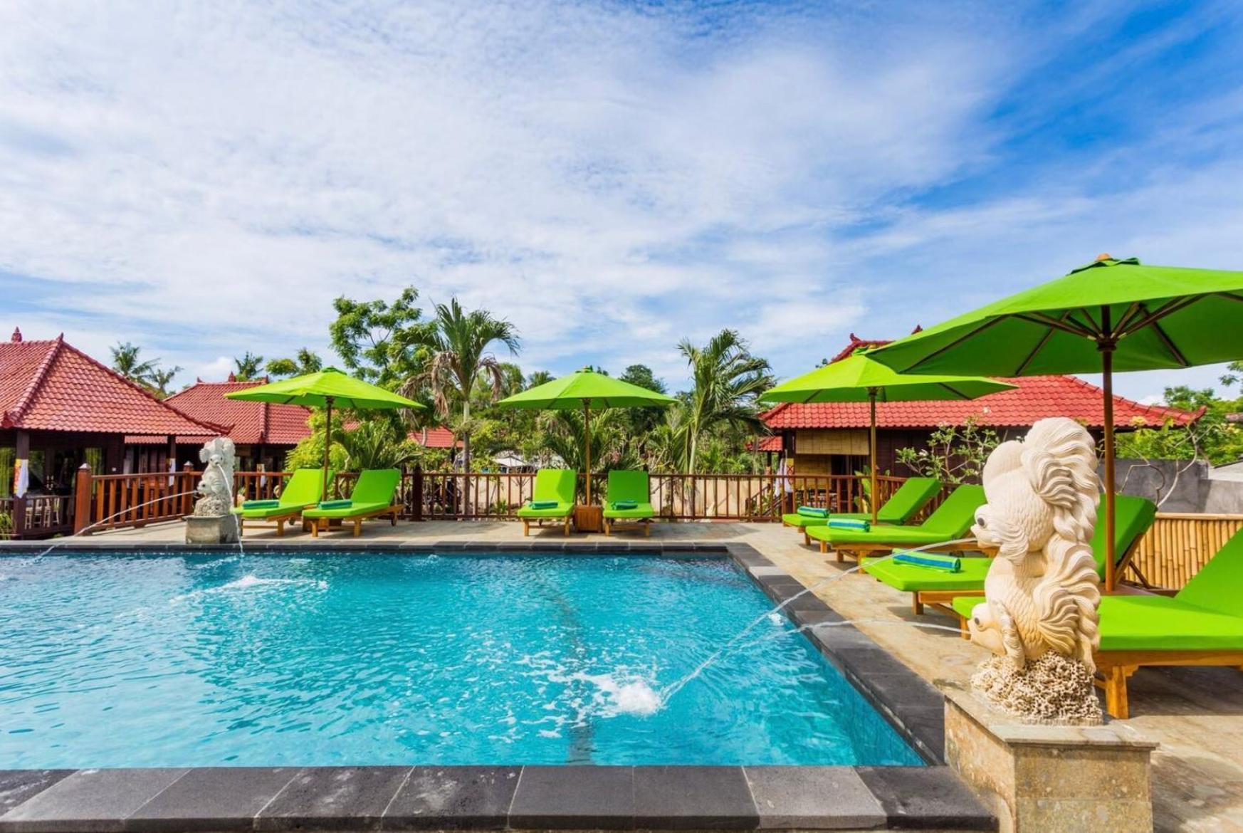 Island Cabanas Formerly Taman Sari Villa Нуса-Лембонган Экстерьер фото